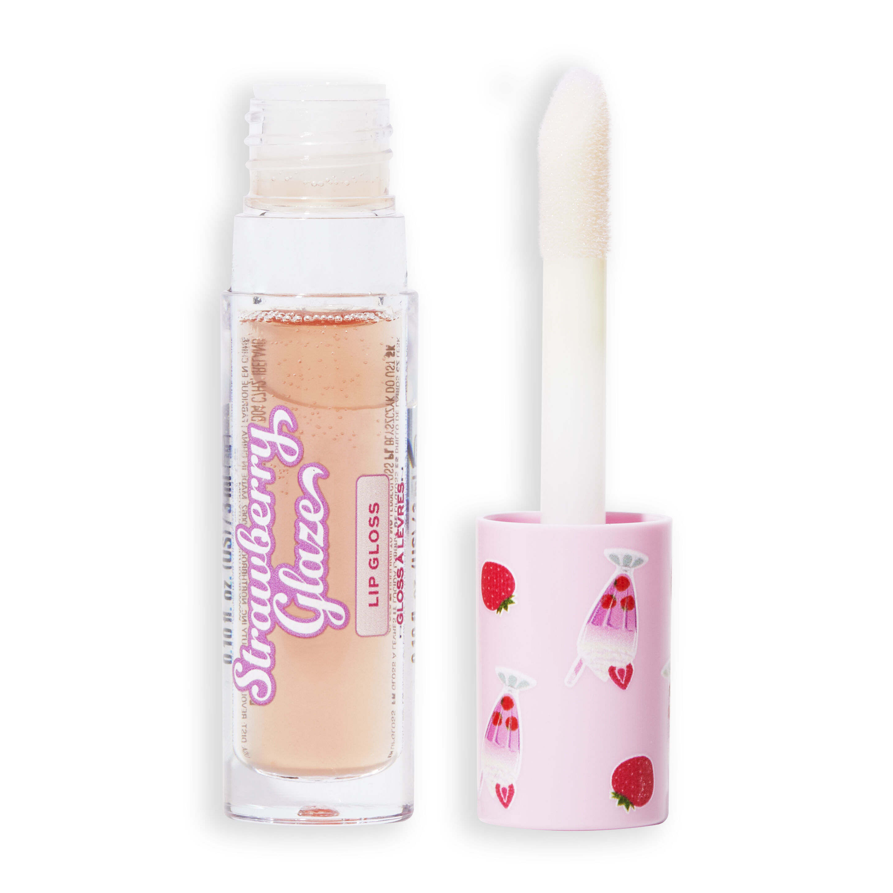 I Heart Revolution Strawberry Glaze Lip Gloss Udderly Obsessed