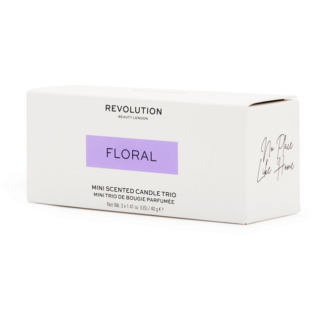 Revolution Home Floral Mini Candle Gift Set