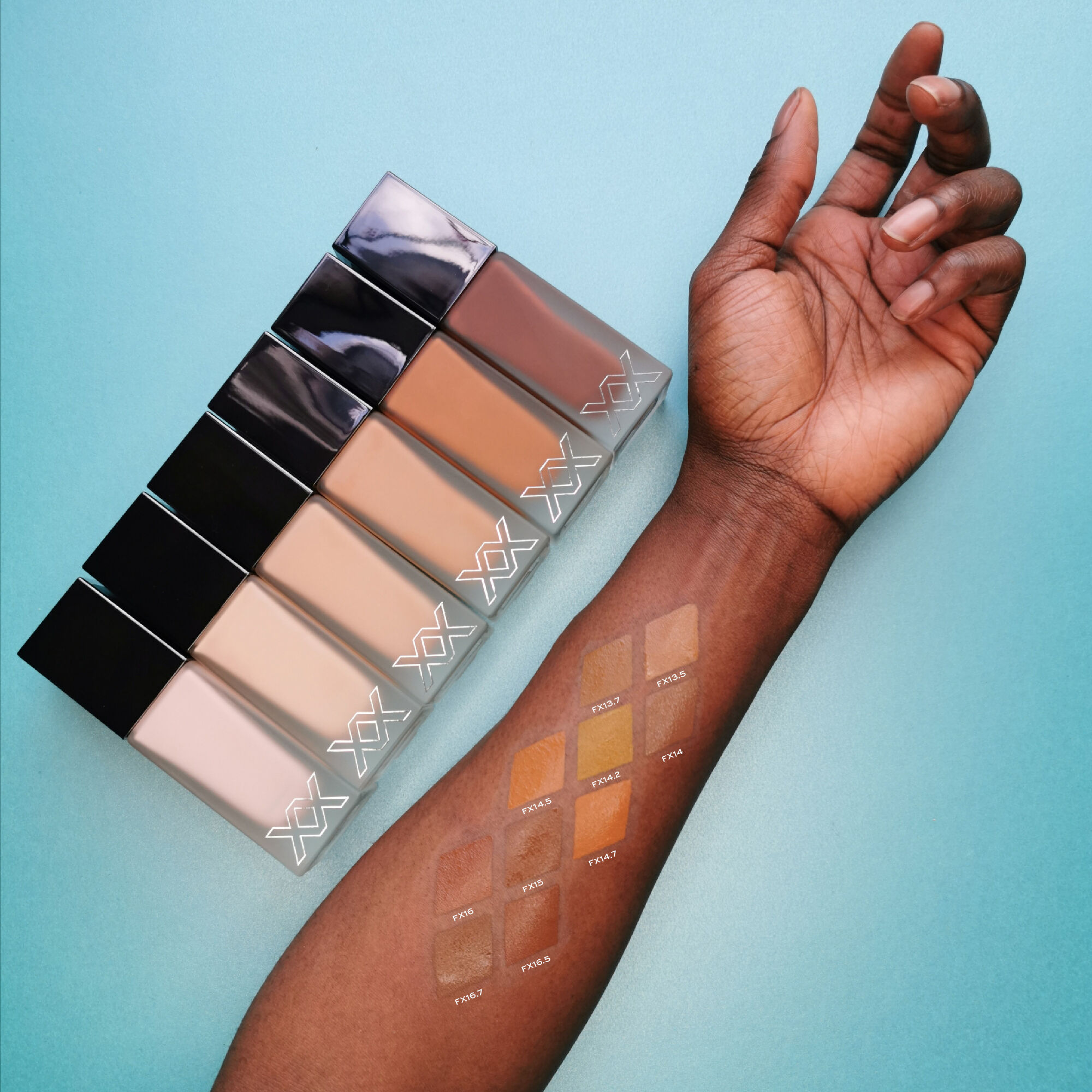 XX Revolution Liquid Skin FauXXdation Double FiXX Foundation