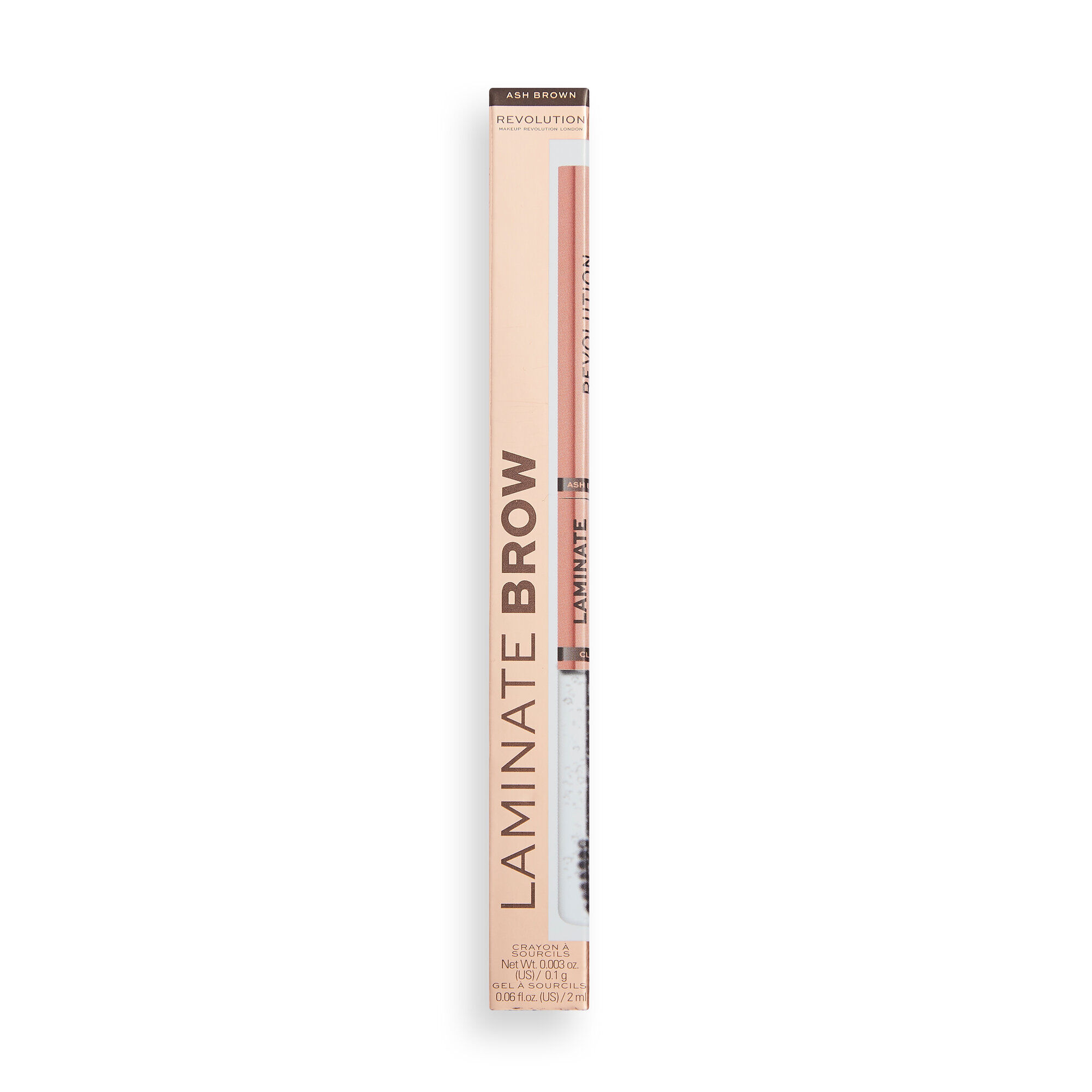 Makeup Revolution Laminate Brow Ash Brown