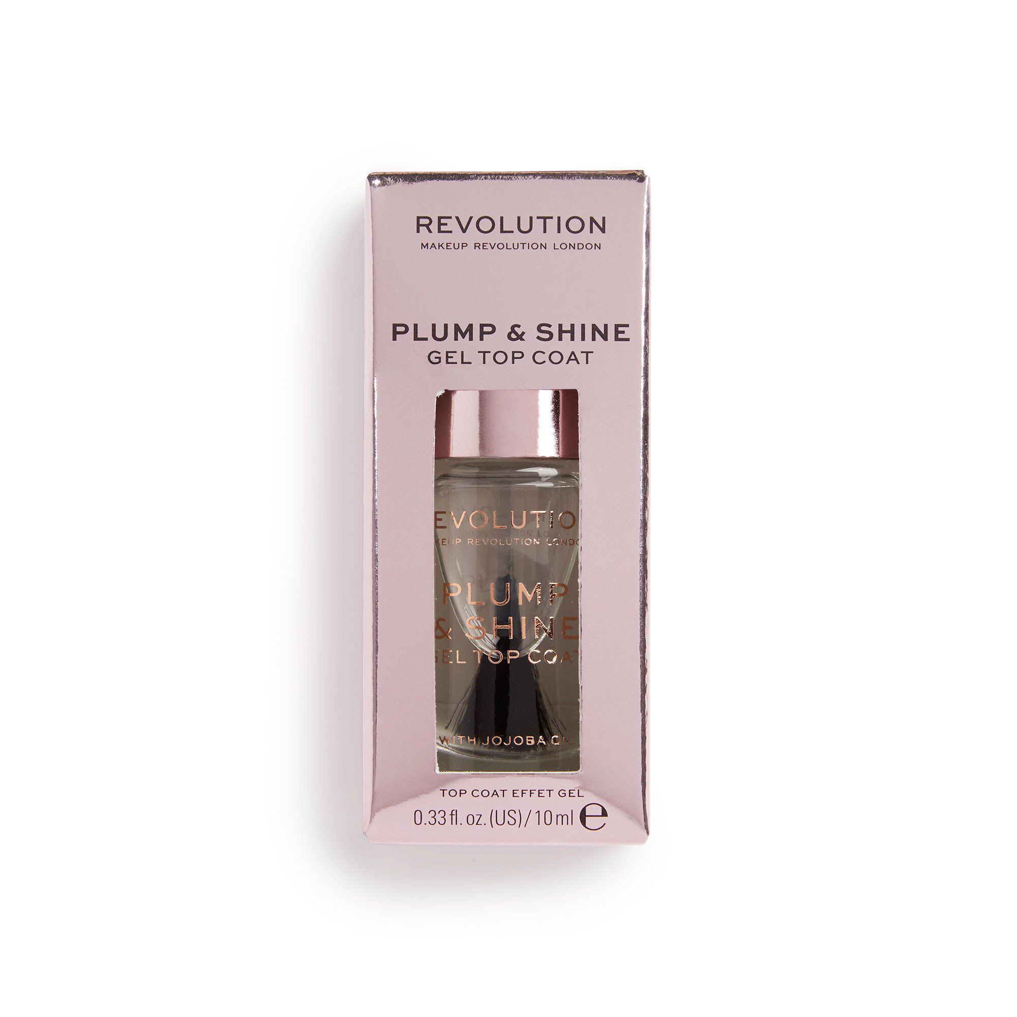 Makeup Revolution Plump & Shine Gel Top Coat