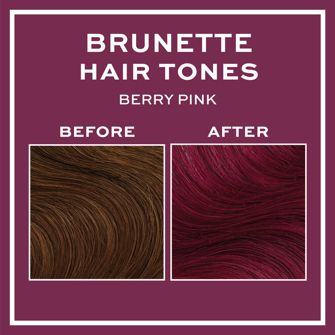 Revolution Hair Tones for Brunettes Berry Pink