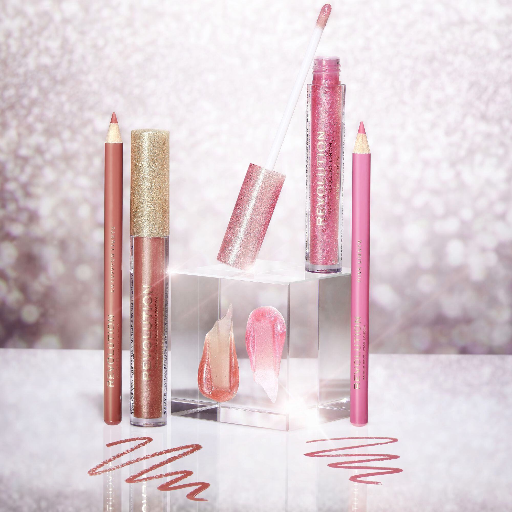 Makeup Revolution Ultimate Lights Shimmer Lip Kit Revolution Beauty