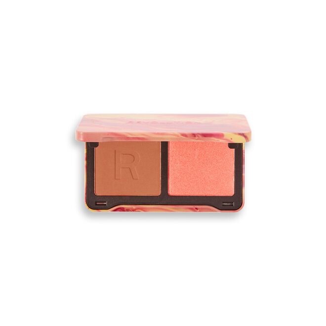 Makeup Revolution Neon Heat Dynamic Face Palette Peach Heat