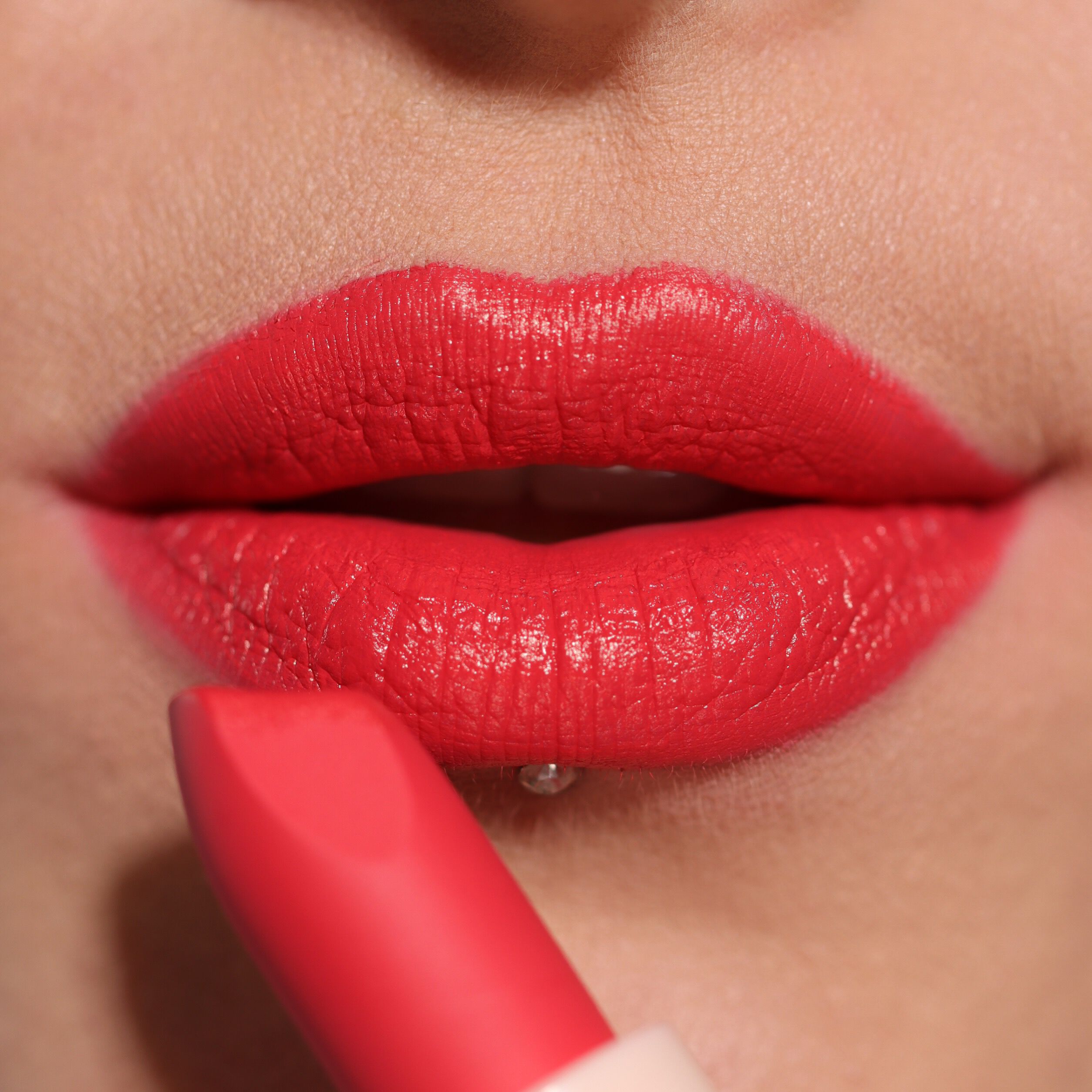Revolution Lip Allure Soft Satin Lipstick Vibe Red