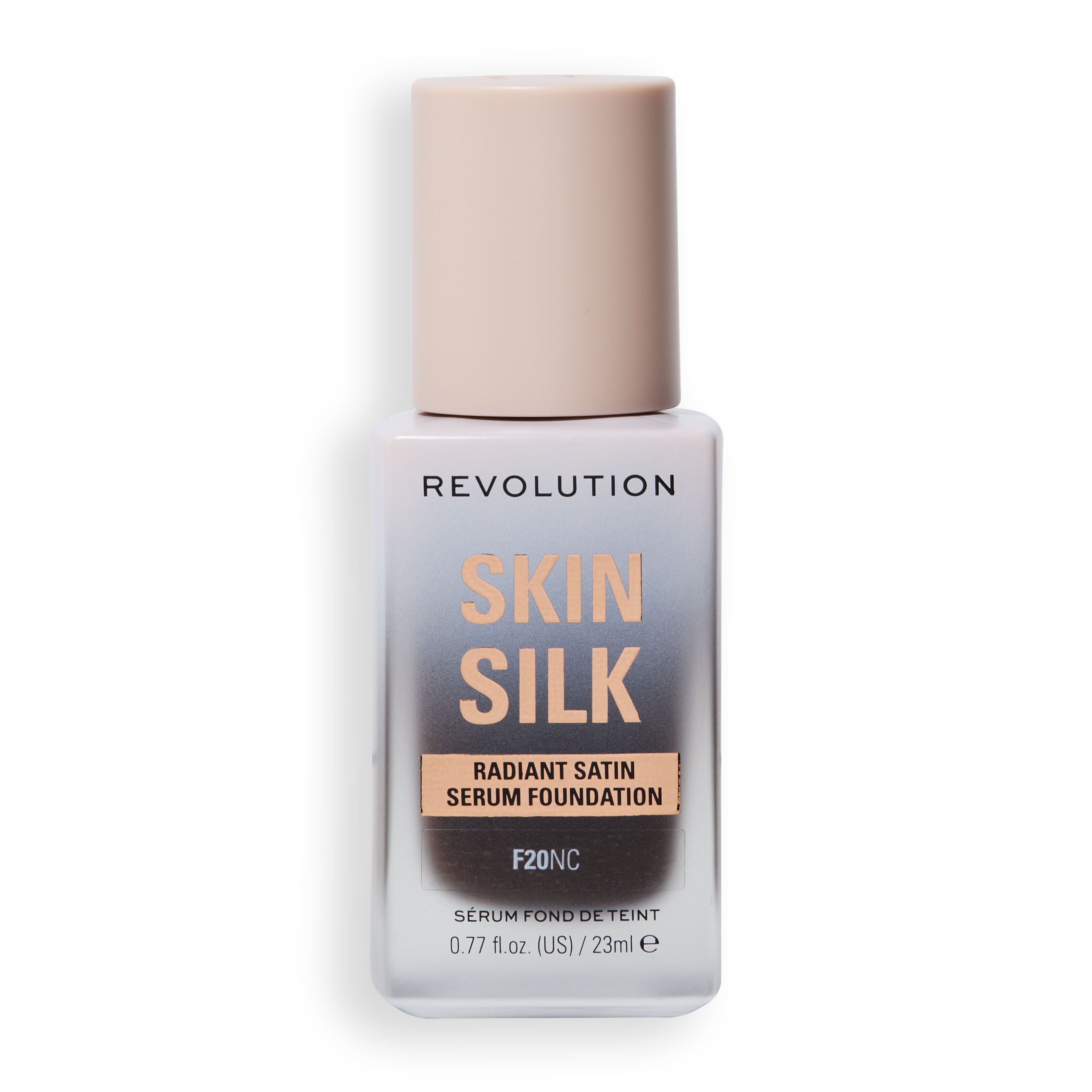 Revolution Skin Silk Radiant Satin Serum Foundation F20NC
