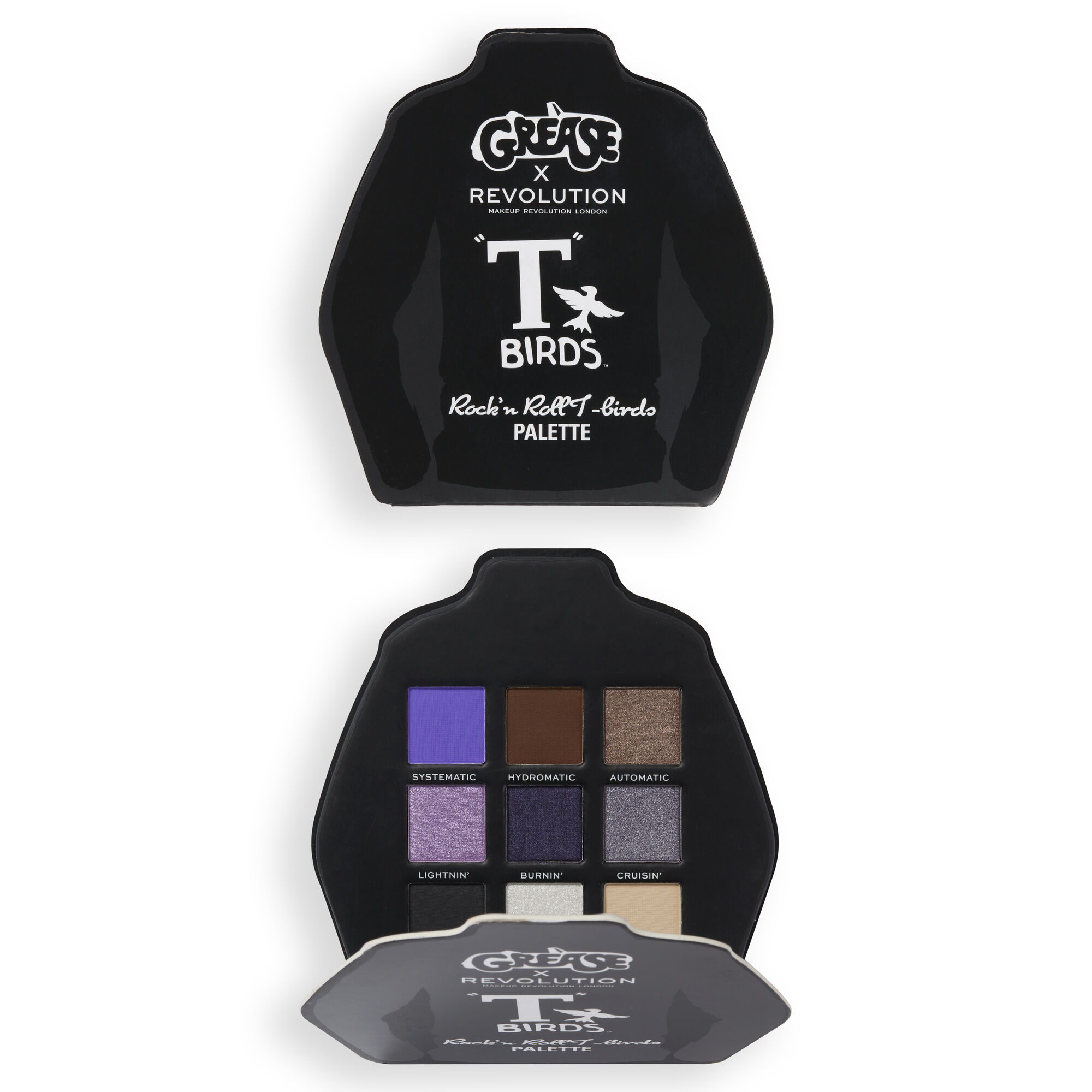 Grease x Makeup Revolution T Birds Eyeshadow Palette Revolution Beauty