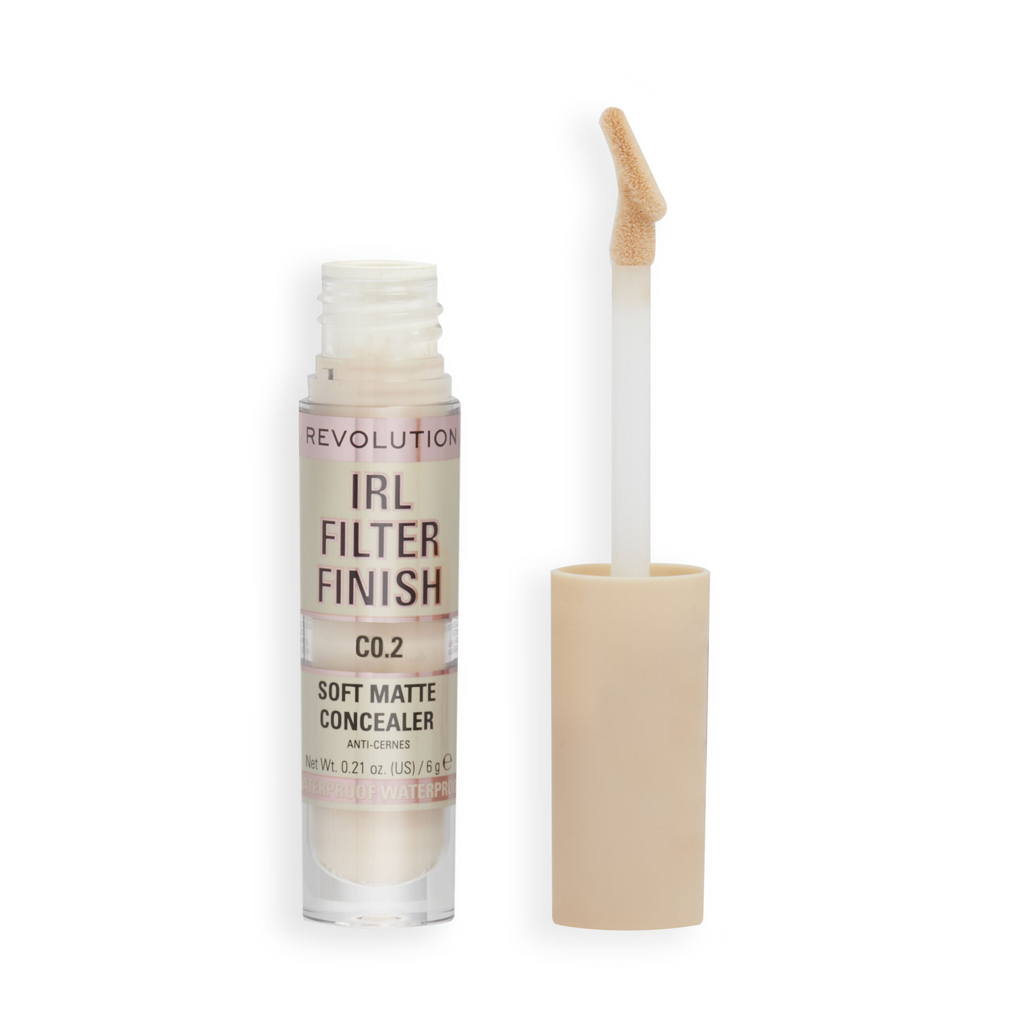 Revolution IRL Filter 16H Hydrating Full Coverage Concealer C0.2