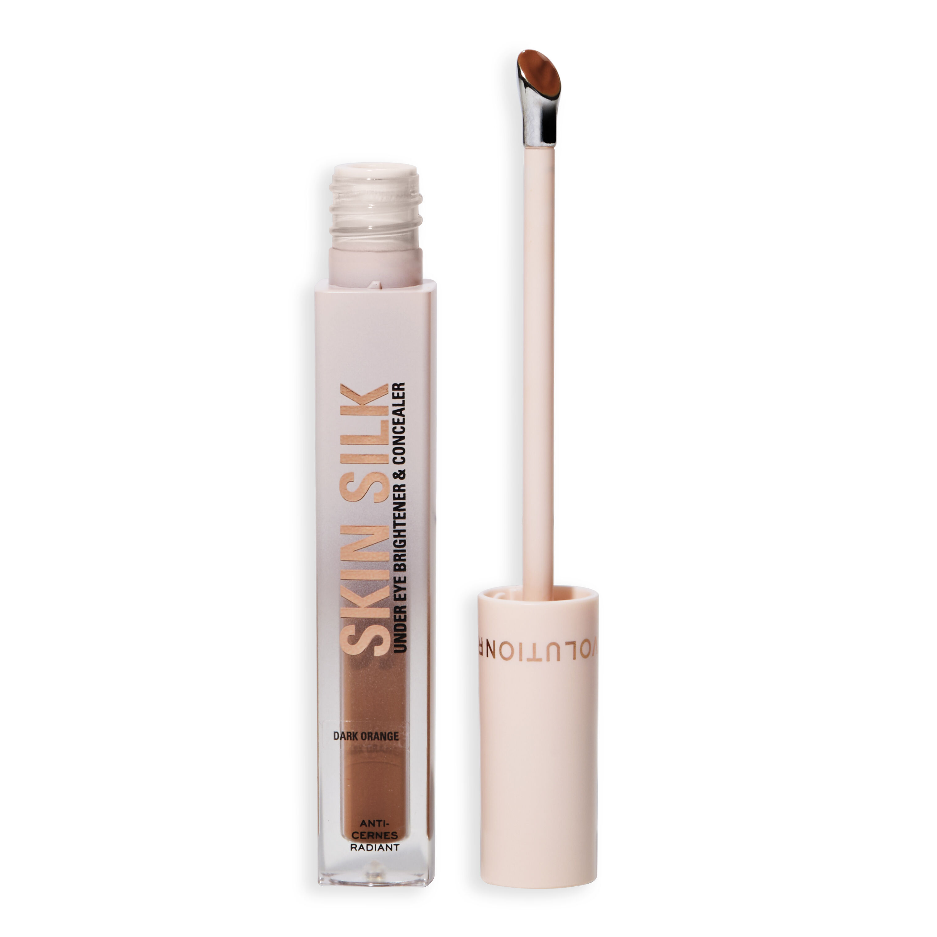 Revolution Skin Silk Radiant Serum Under Eye Brightener & Concealer Dark Orange