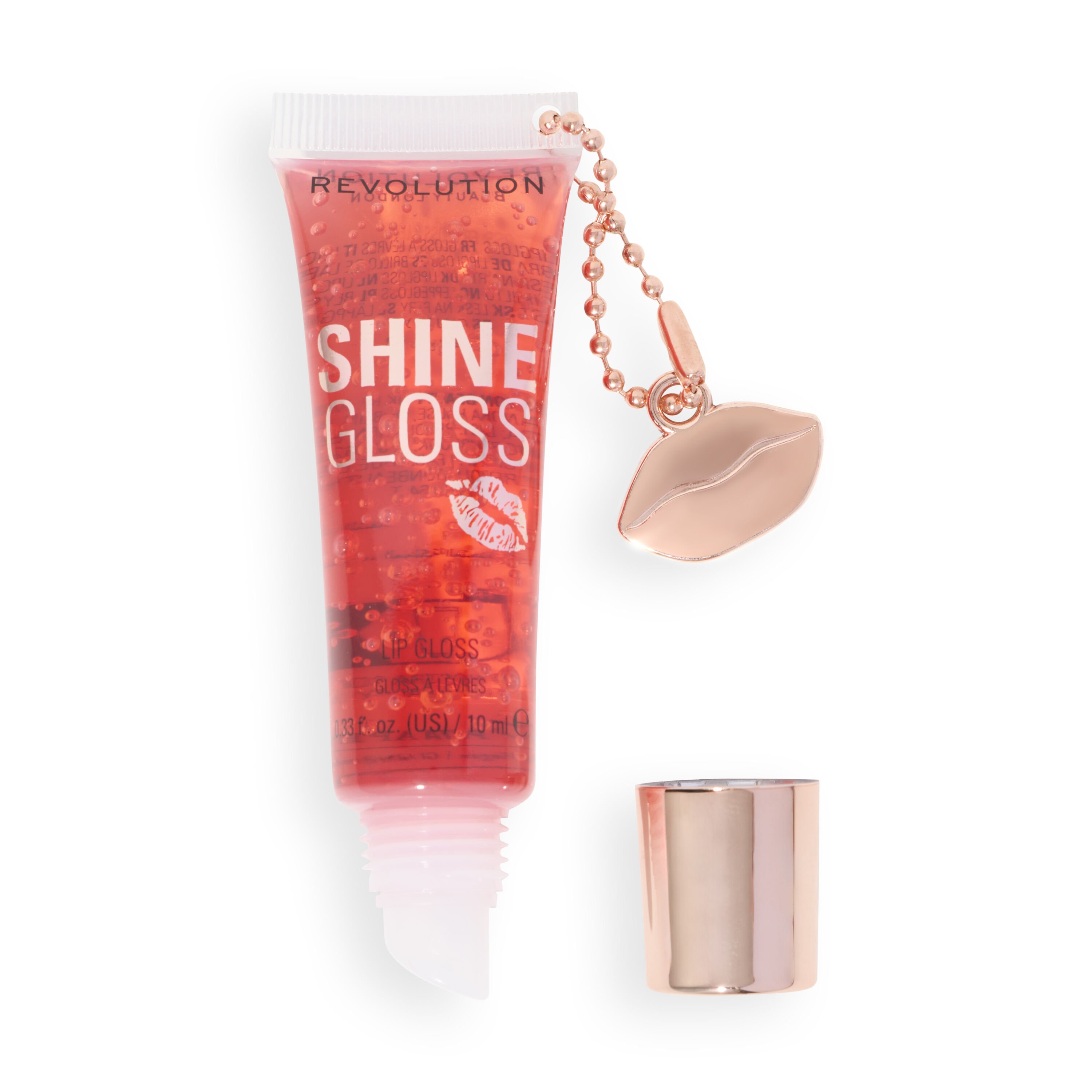 Revolution Shine Gloss Lip Gloss Peach Pop