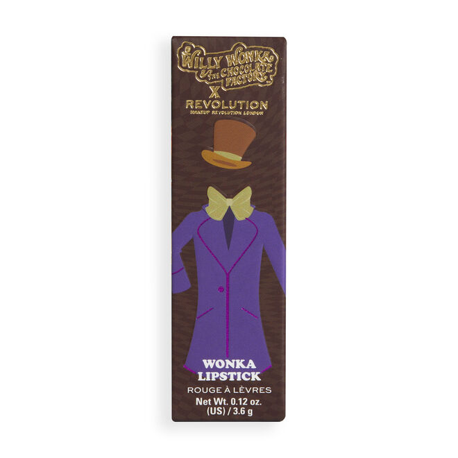Willy Wonka & The Chocolate Factory x Revolution Chocolate Lipstick