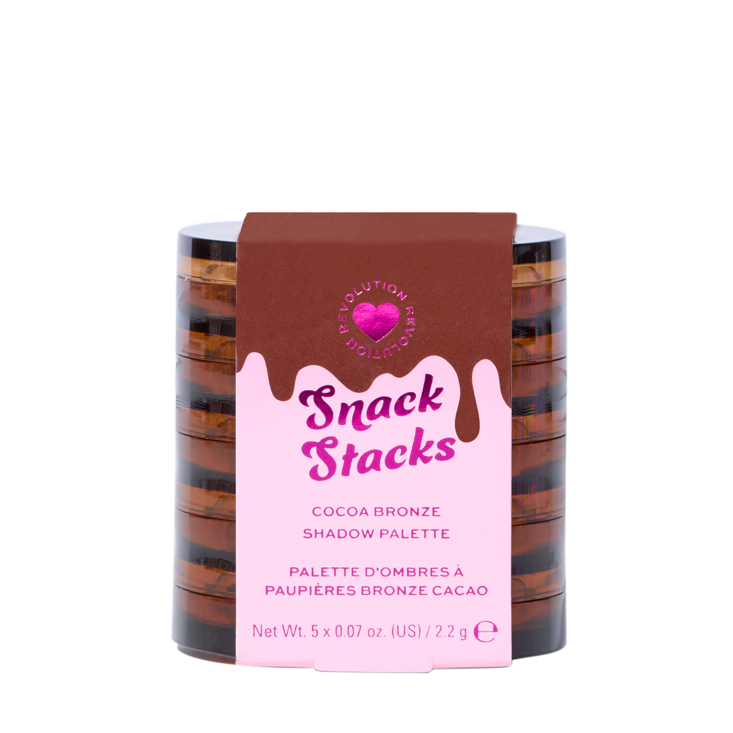 I Heart Revolution Snack Stacks Eyeshadow Palette Cocoa Bronze