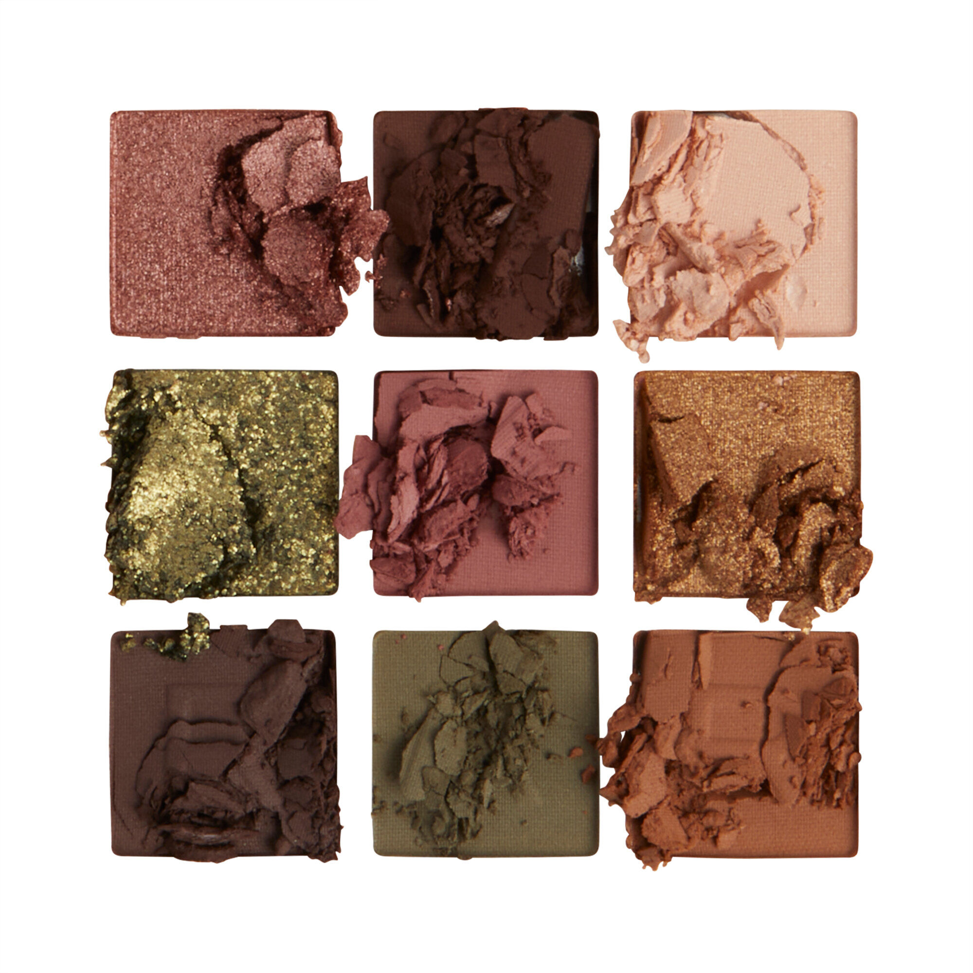 Makeup Revolution Ultimate Desire Shadow Palette Stripped Khaki