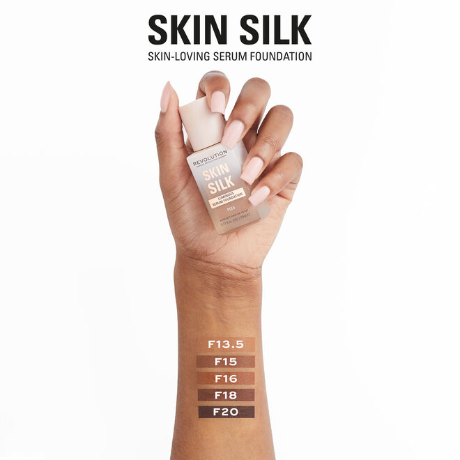 Makeup Revolution Skin Silk Serum Foundation F18