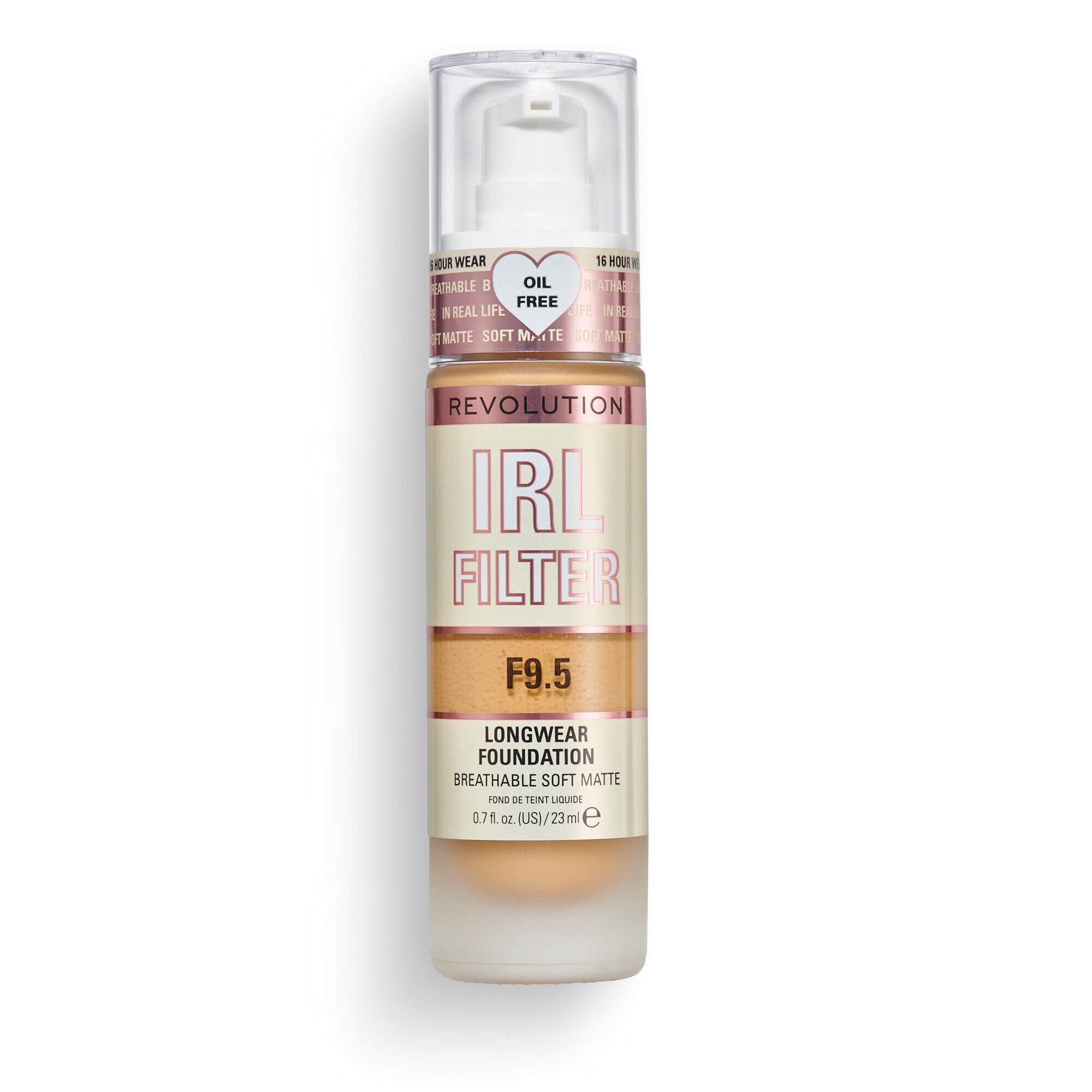 Revolution IRL Filter 16H Longwear Soft Matte Foundation F9.5