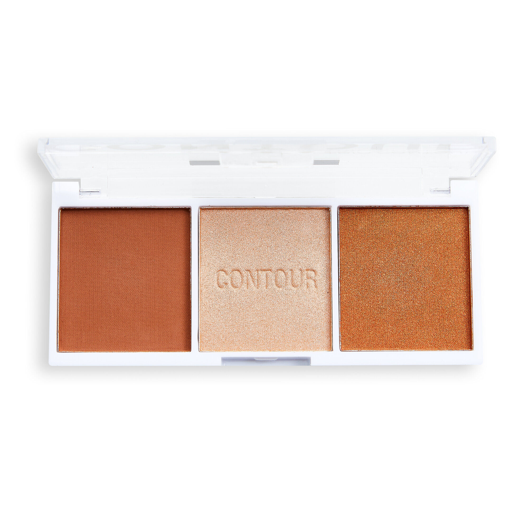 Relove by Revolution Colour Play Contour Trio Palette Baked Sugar