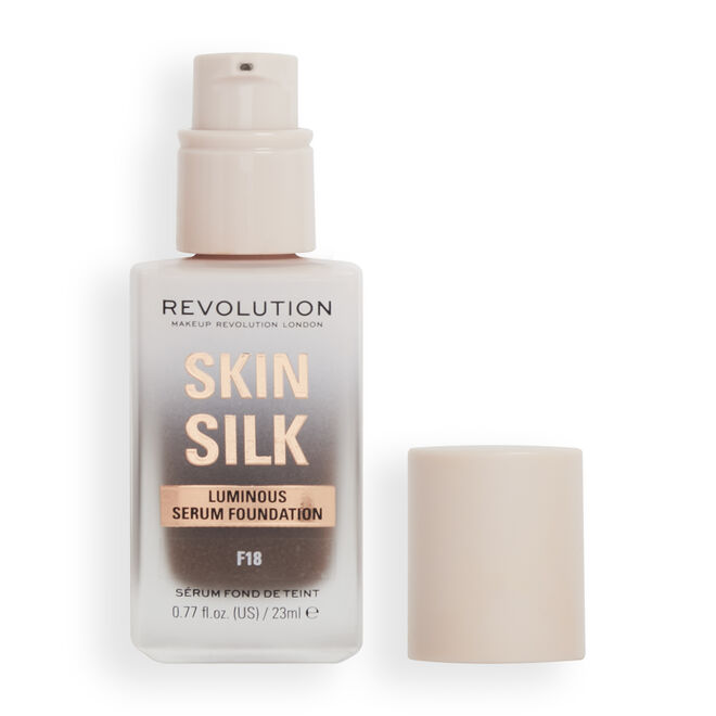 Makeup Revolution Skin Silk Serum Foundation F18