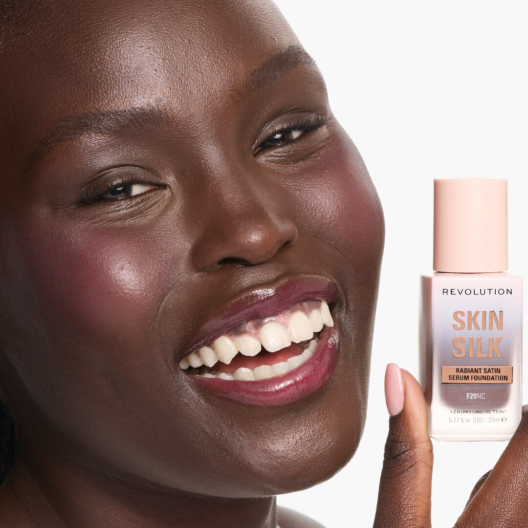 Revolution Skin Silk Radiant Satin Serum Foundation F20NC