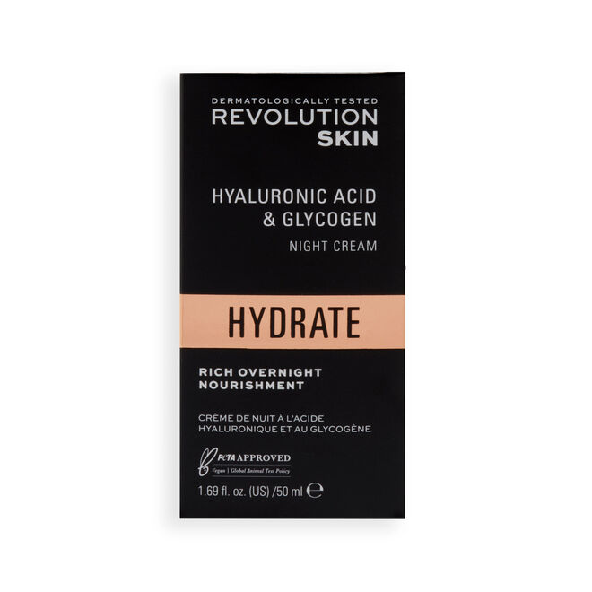 Revolution Skincare Hyaluronic Acid Hydrating Night Cream