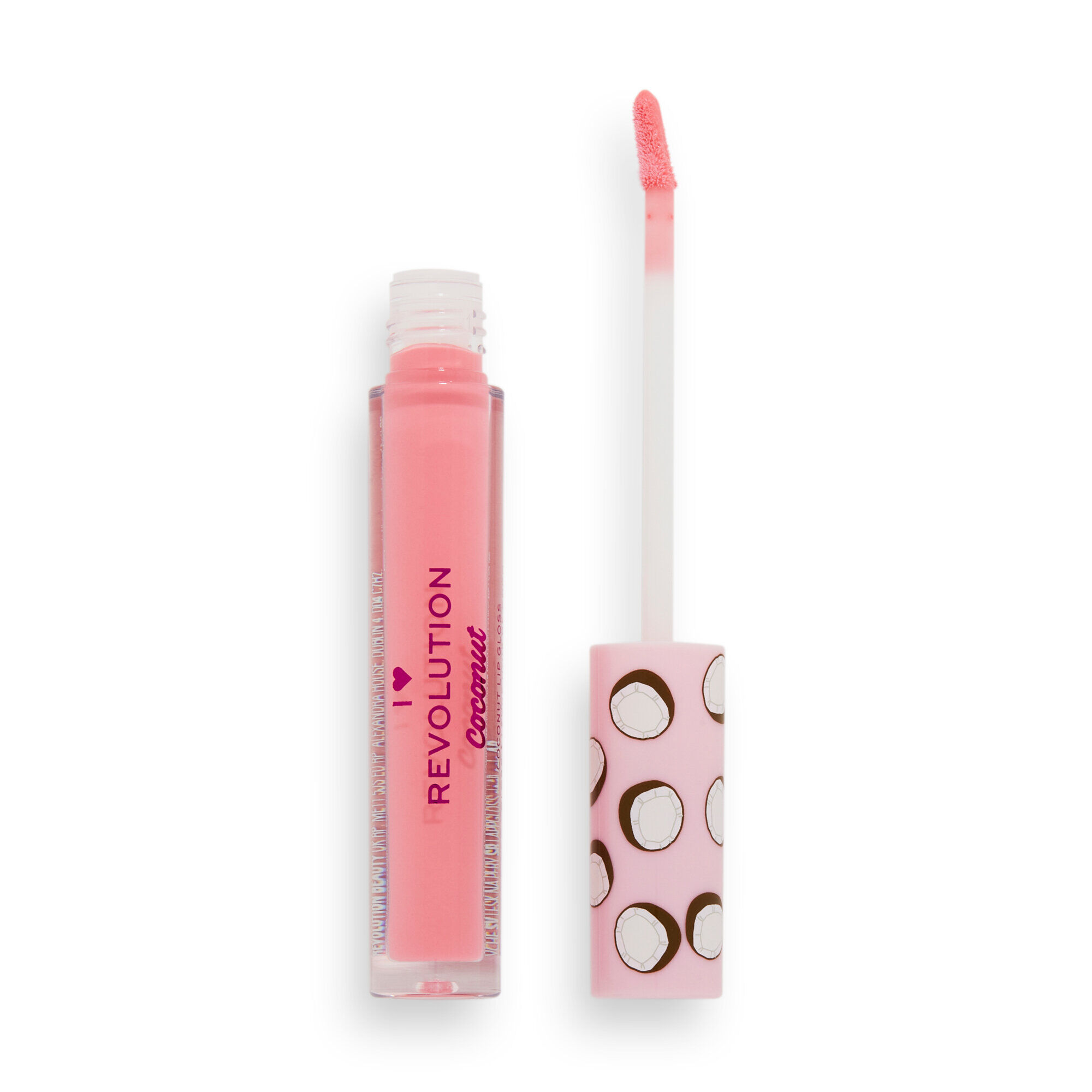I Heart Revolution Tasty Coconut Lip Gloss Pink Coconut Sugar