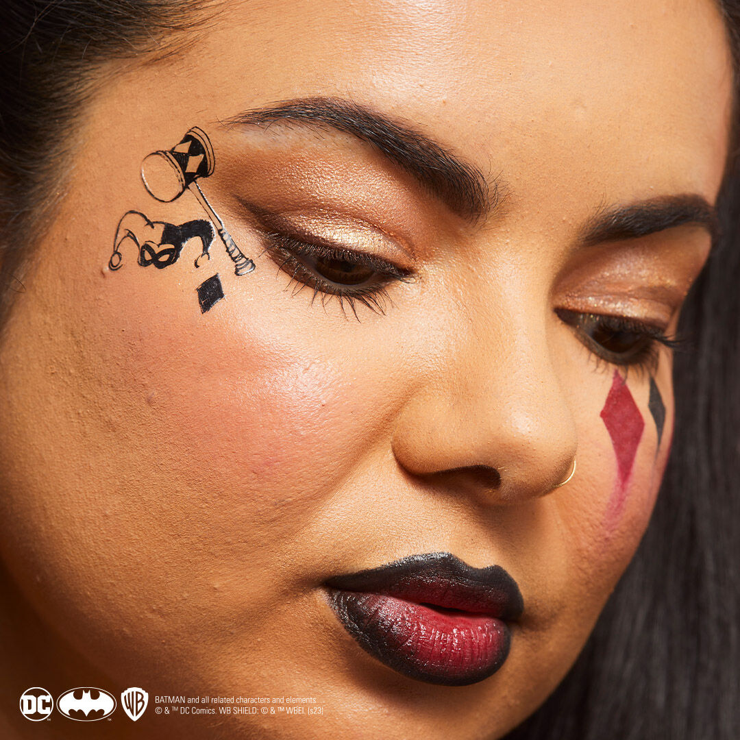 DC x Makeup Revolution Harley Quinn Face Stickers