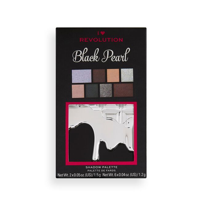I Heart Revolution Black Pearl Mini Chocolate Eyeshadow Palette