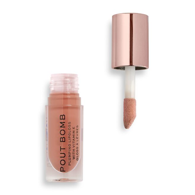 Revolution Pout Bomb Plumping Gloss Candy Pink