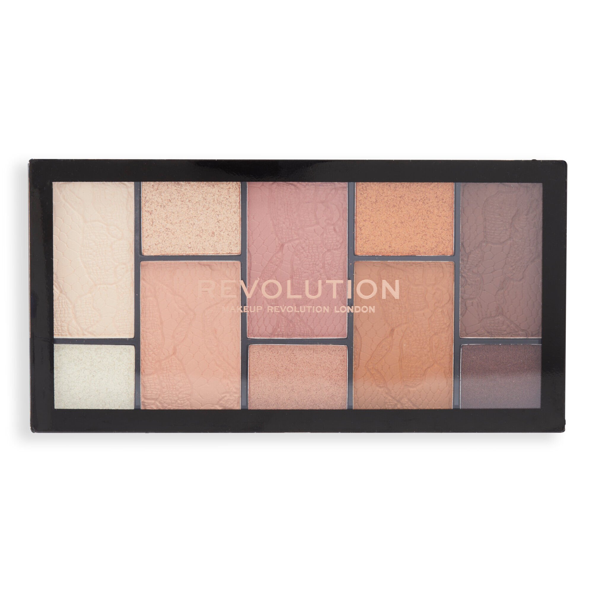 Makeup Revolution Reloaded Dimension Eyeshadow Palette Neutral Charm
