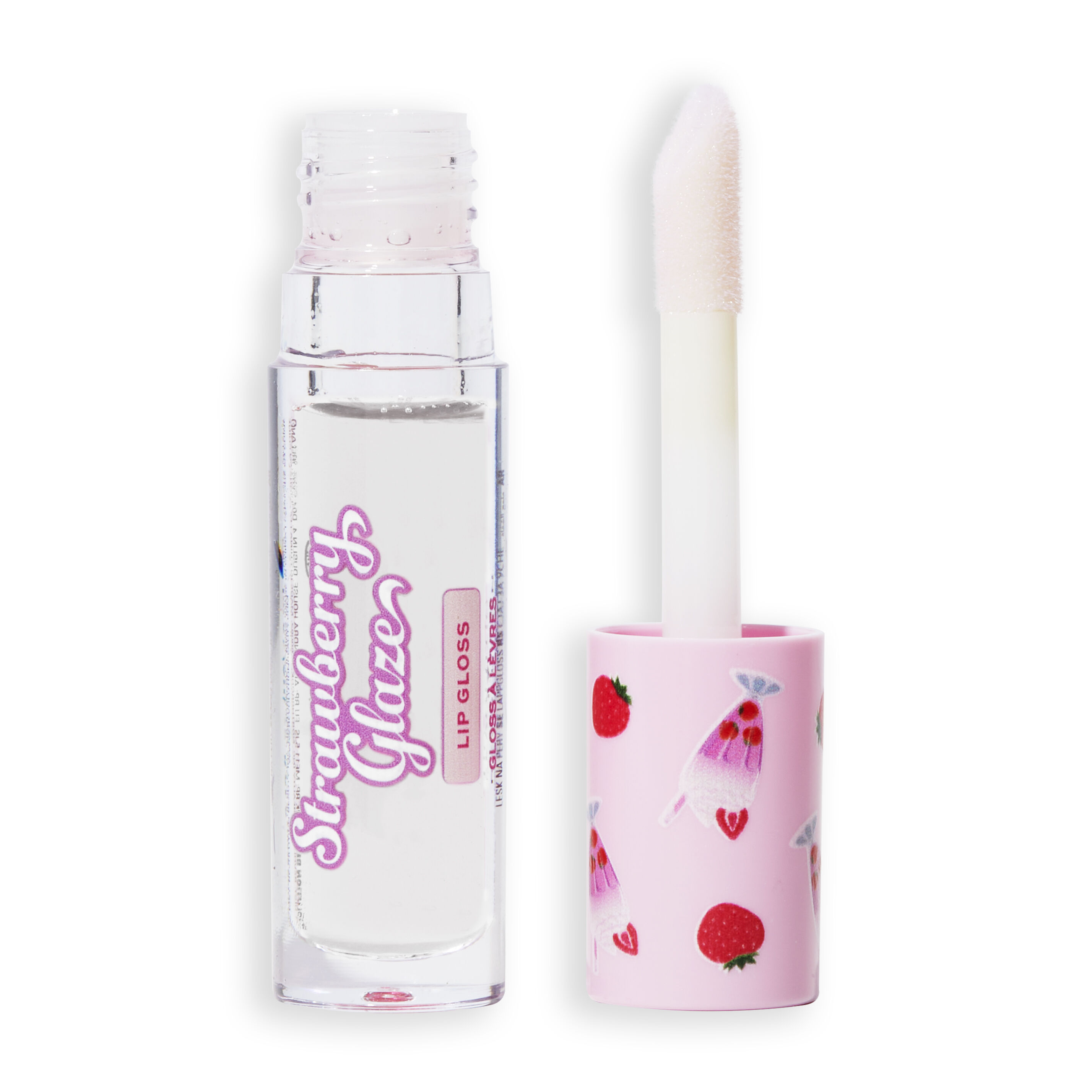 I Heart Revolution Strawberry Glaze Lip Gloss Clearly Cream