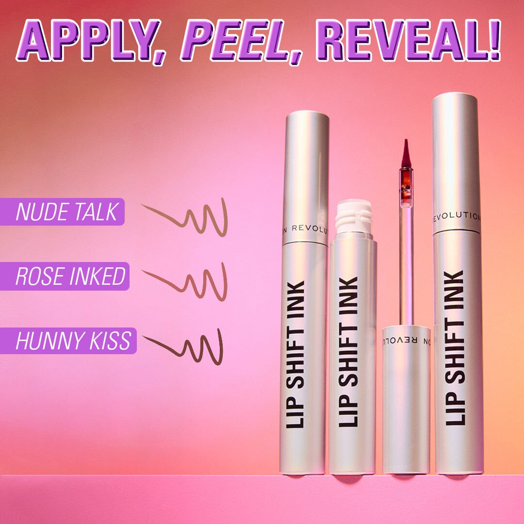 Revolution Lip Shift Ink Peel Off Lipliner Stain