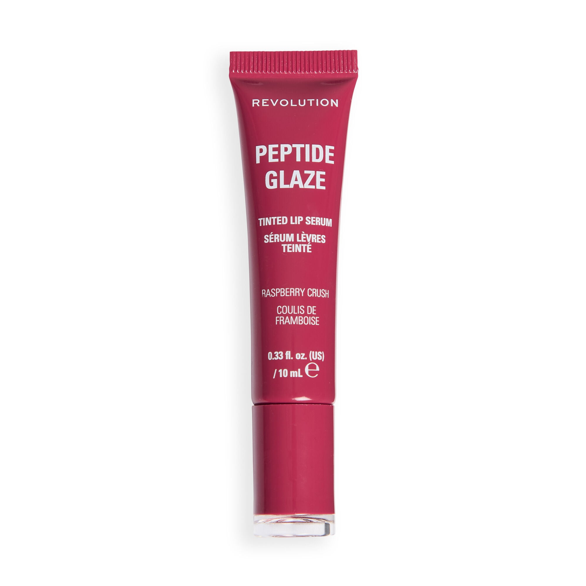 Revolution Peptide Glaze Tinted Lip Serum Raspberry Crush