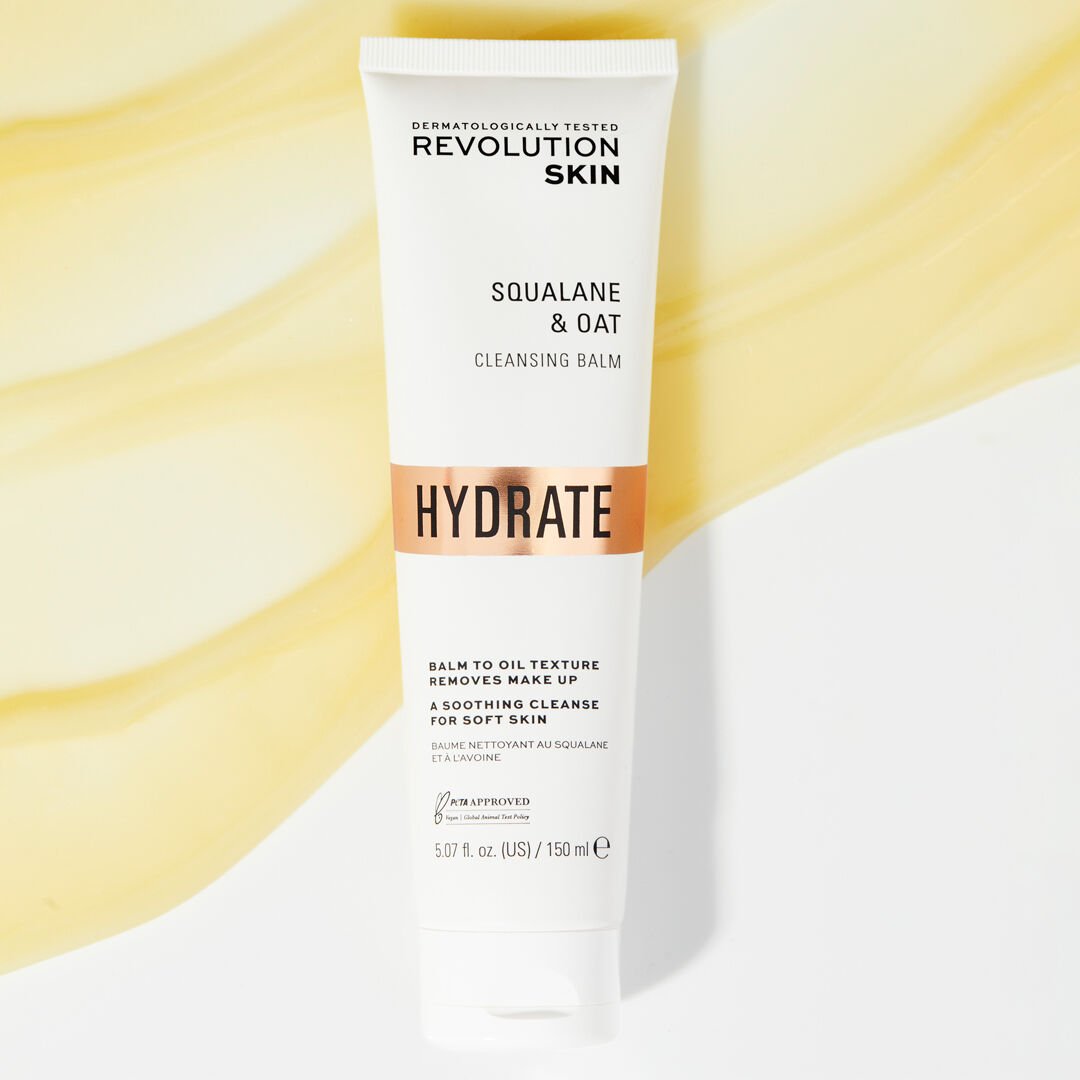 Revolution Skincare Squalane & Oat Cleansing Balm Revolution Beauty