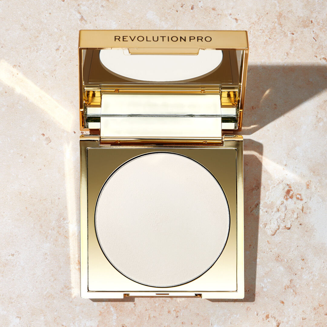 Revolution Pro Protect Mattifying Translucent Pressed Setting Powder SPF6