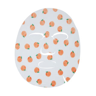 I Heart Revolution Peach Soothing Printed Sheet mask