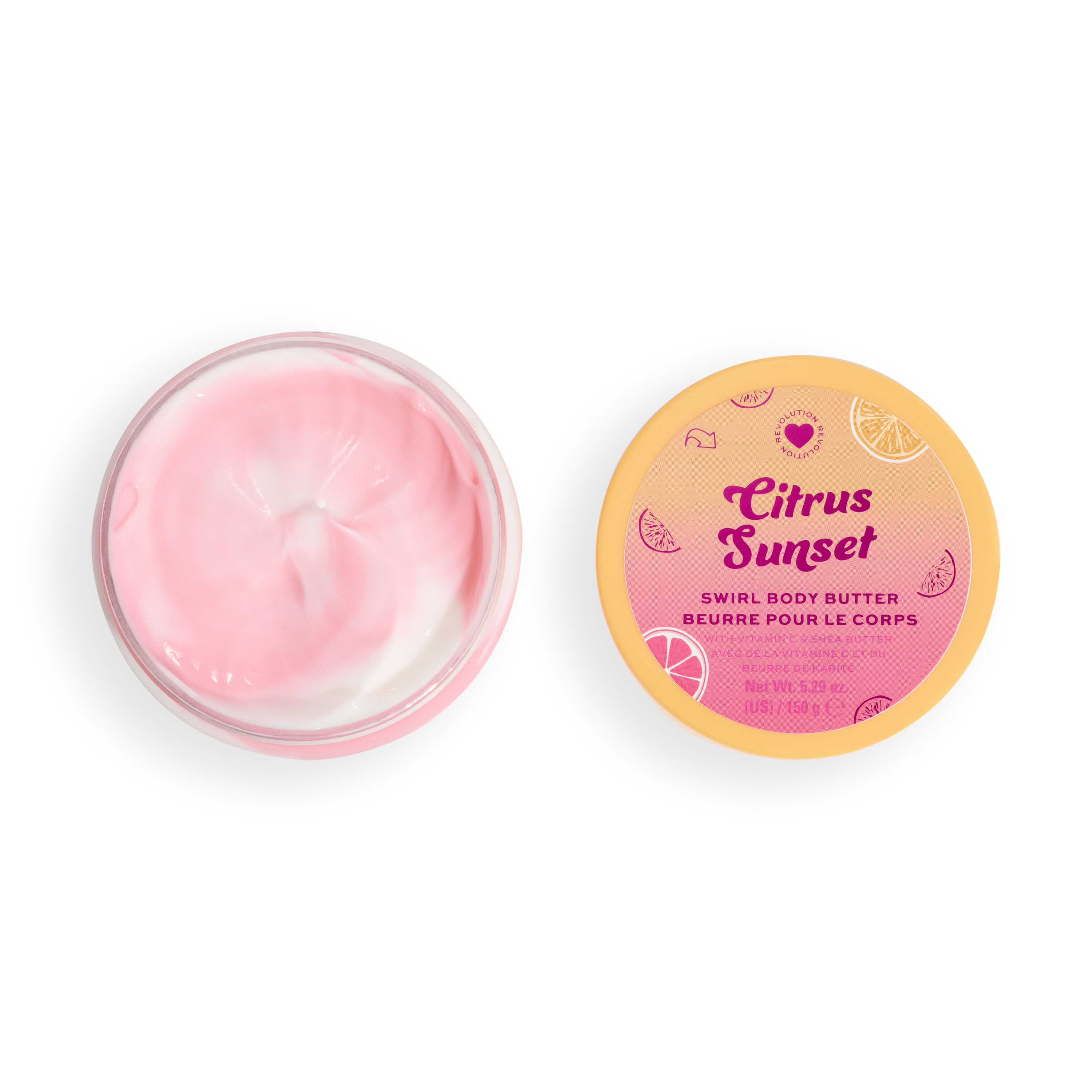 I Heart Revolution Citrus Crush Swirl Body Cream