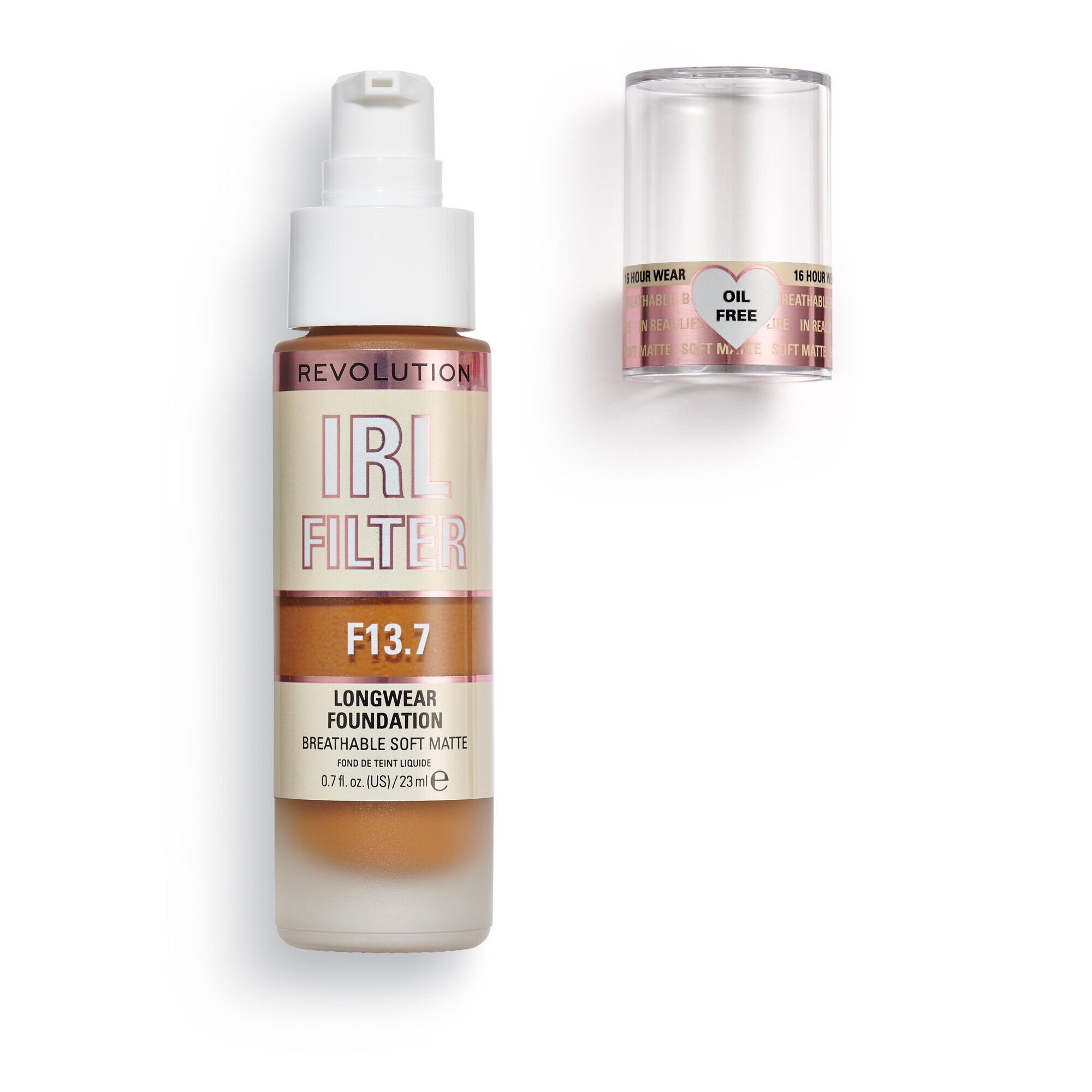 Revolution IRL Filter 16H Longwear Soft Matte Foundation F13.7