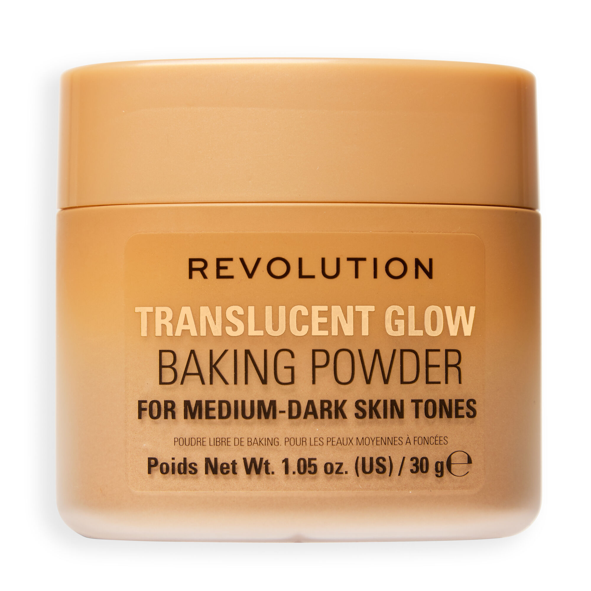 Revolution Translucent Glow Loose Baking Powder Medium to Dark