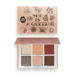Makeup Revolution Power Shadow Palette She Is A Queen