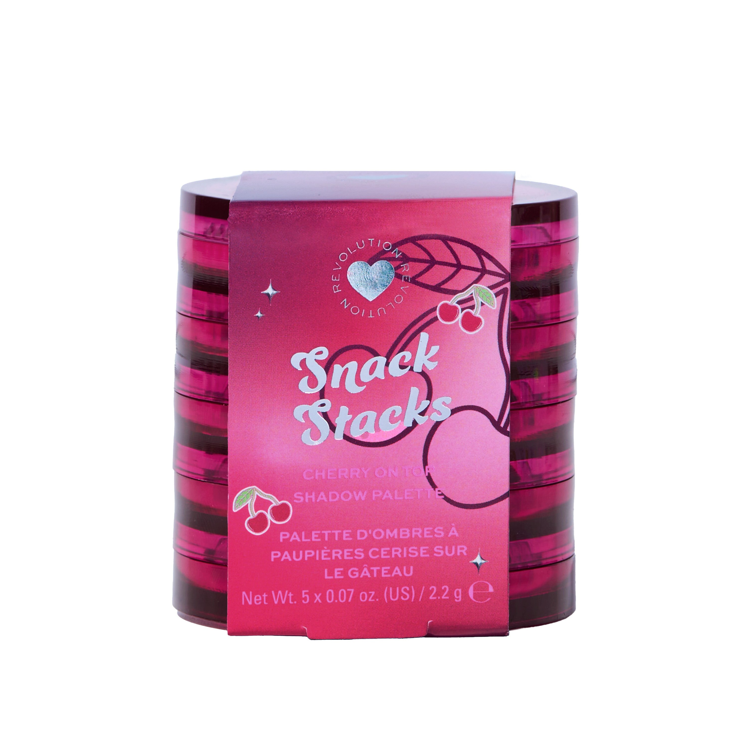 I Heart Revolution Snack Stacks Eyeshadow Palette Cherry On Top