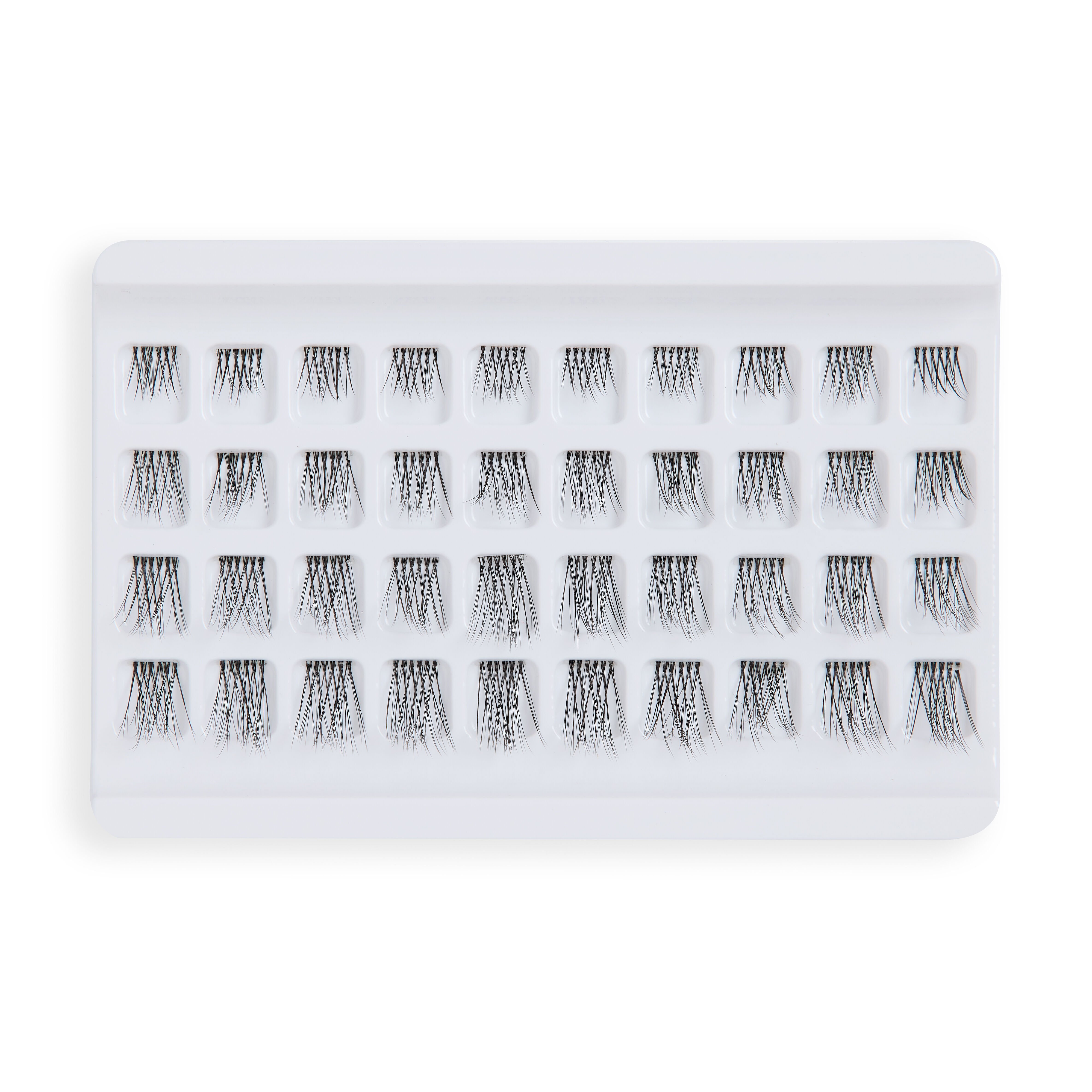 BH Los Angeles Natural Individual Lashes Cluster Queen