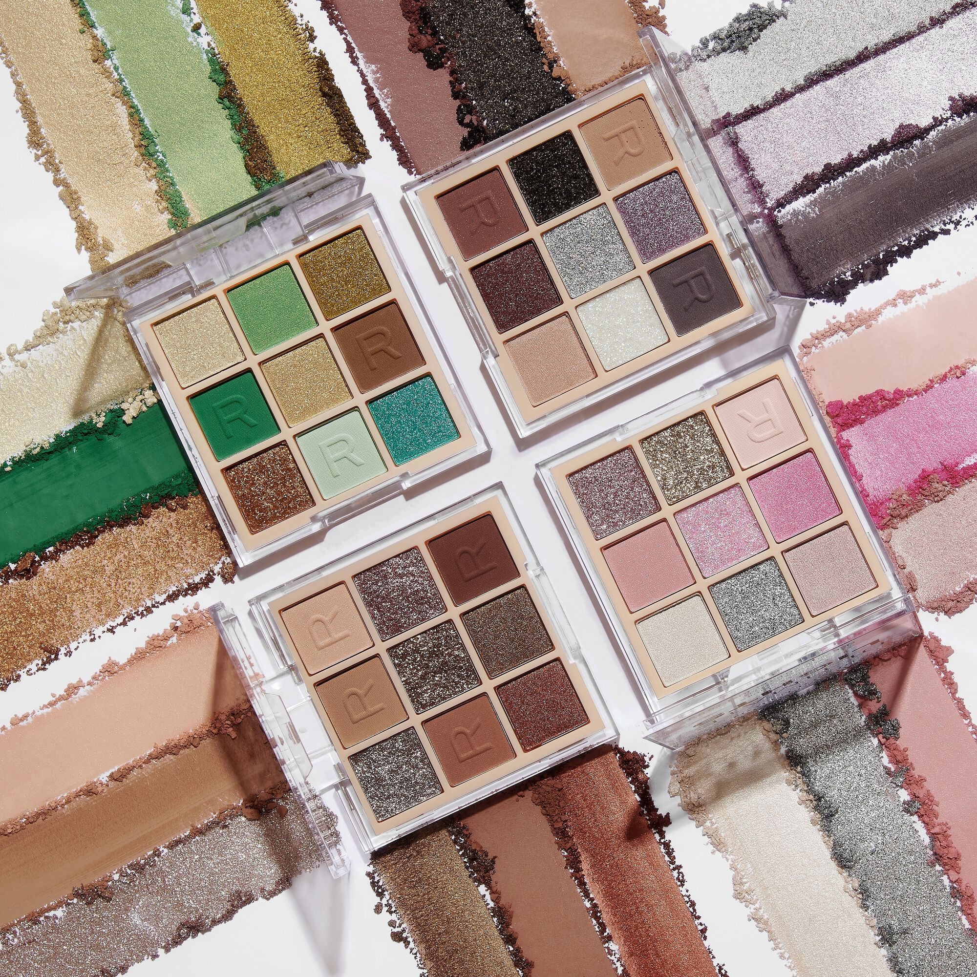 Makeup Revolution Ultimate Lights Eyeshadow Palette Feathered Jewels