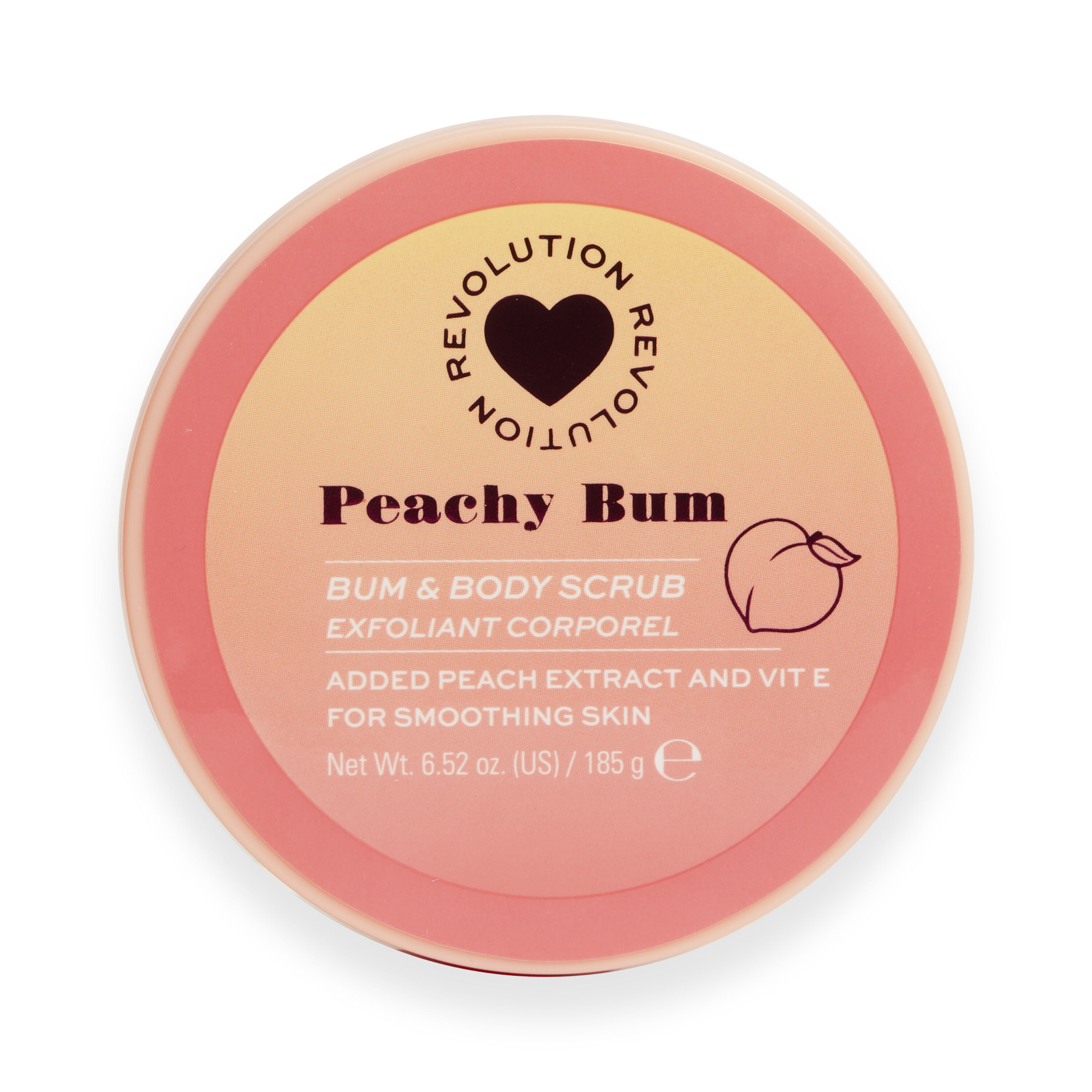 I Heart Revolution Peachy Bum Body Sugar Polish