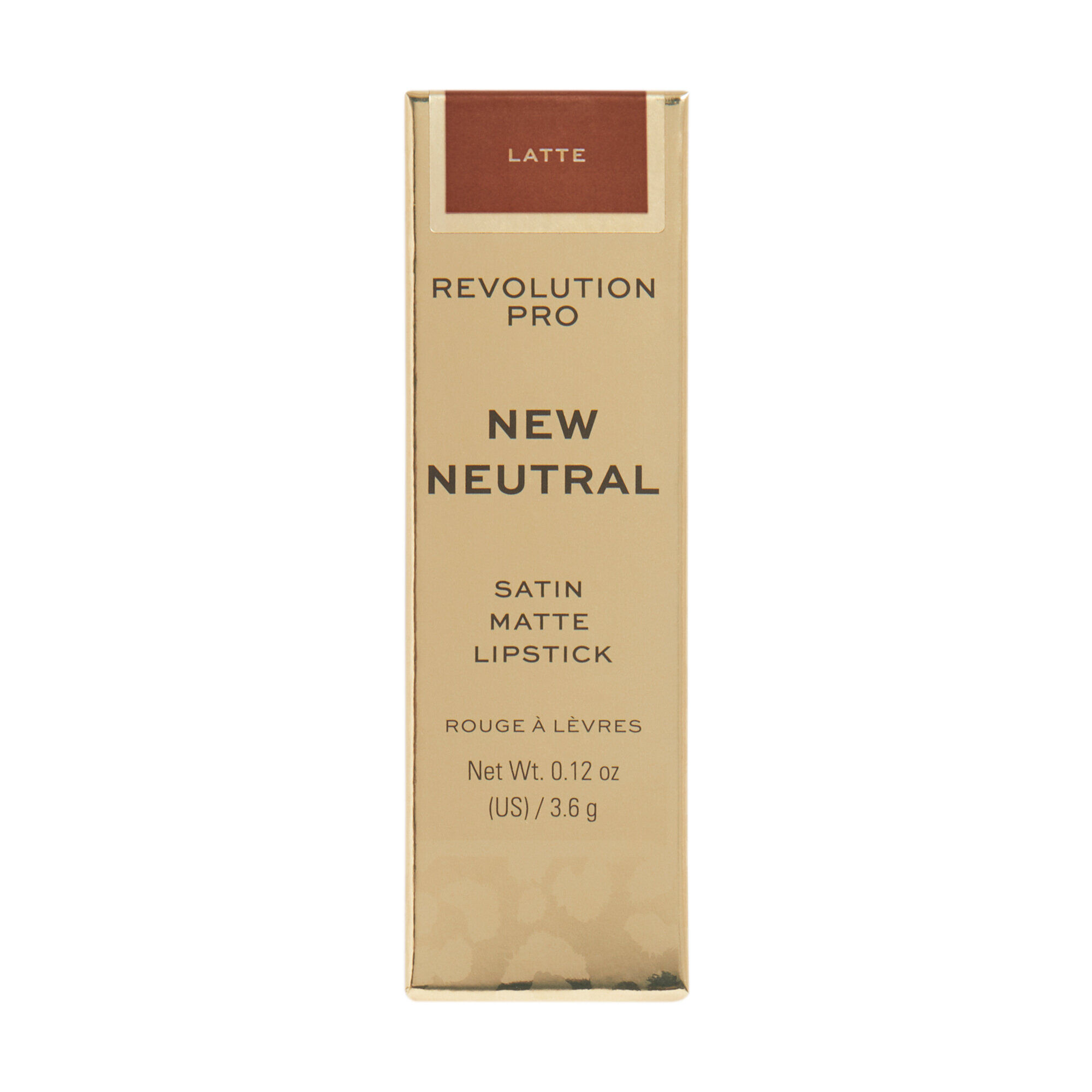 Revolution Pro New Neutral Satin Matte Lipstick Latte