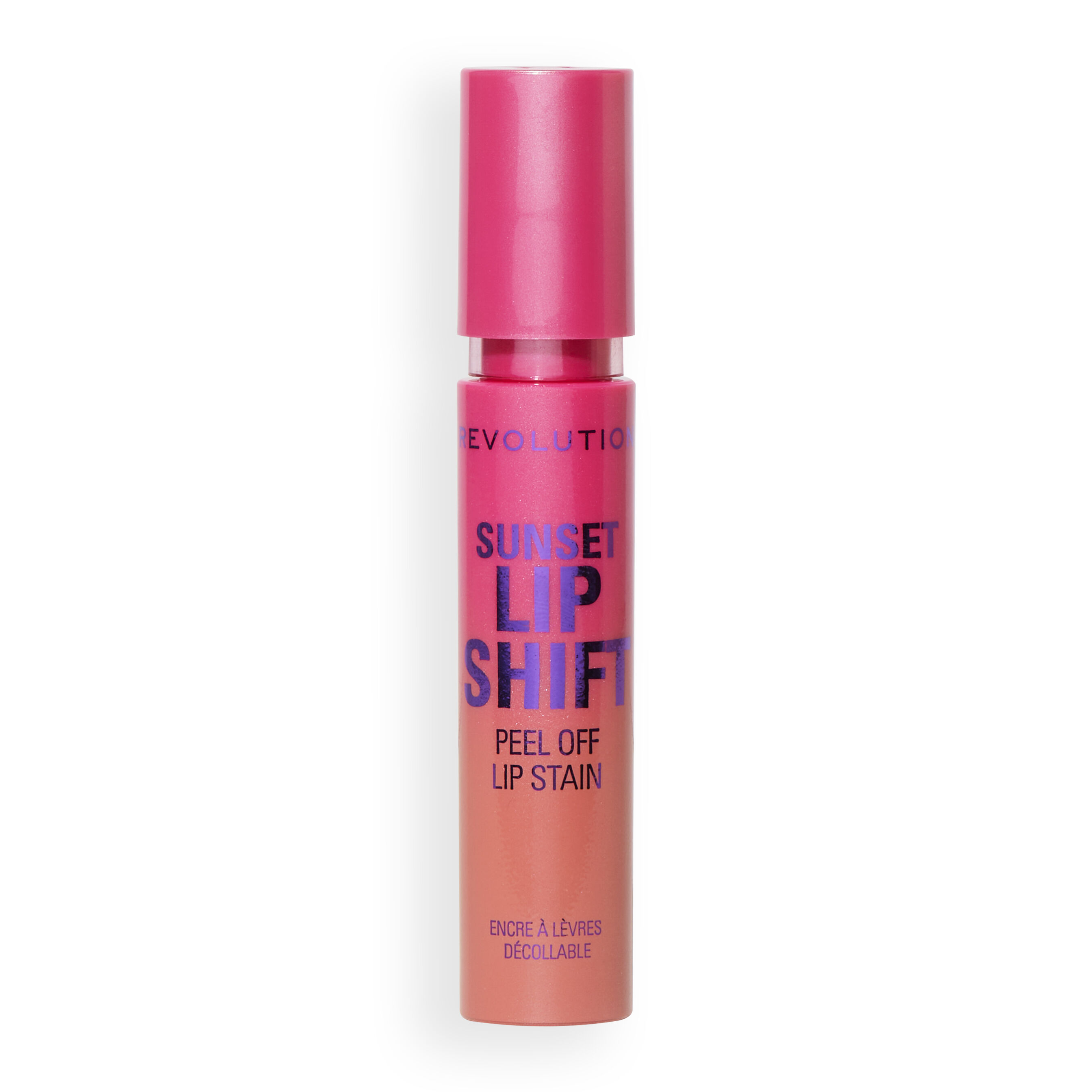 Revolution Sunset Lip Shift Peel Off Lip Stain Flushed Pink