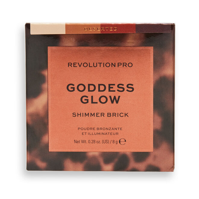 Revolution Pro Goddess Glow Shimmer Brick Bronzer Deserted