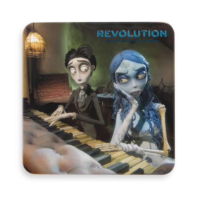 Corpse Bride X Makeup Revolution The Newly Weds Eyeshadow Palette