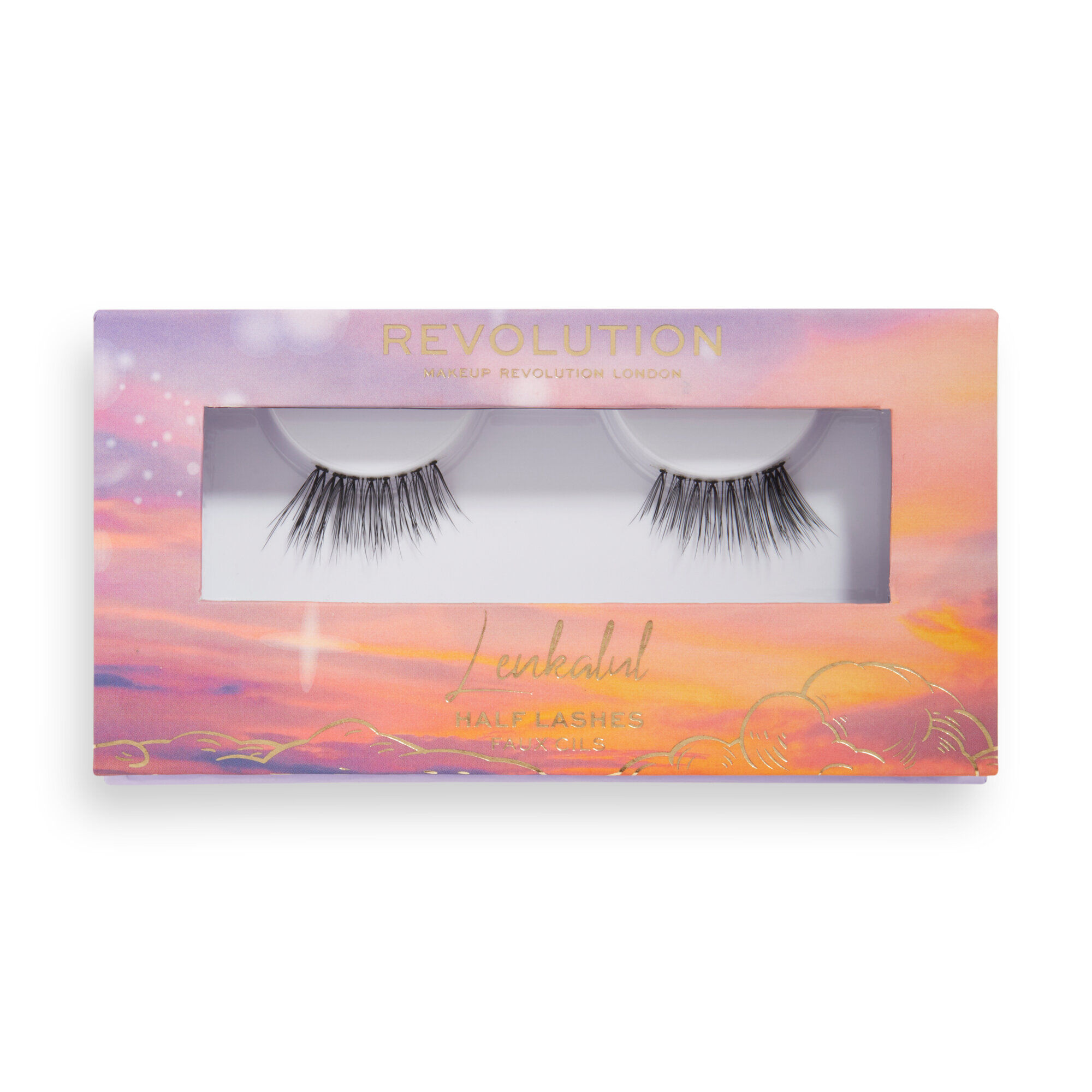 Makeup Revolution x Lenkalul Half Lashes