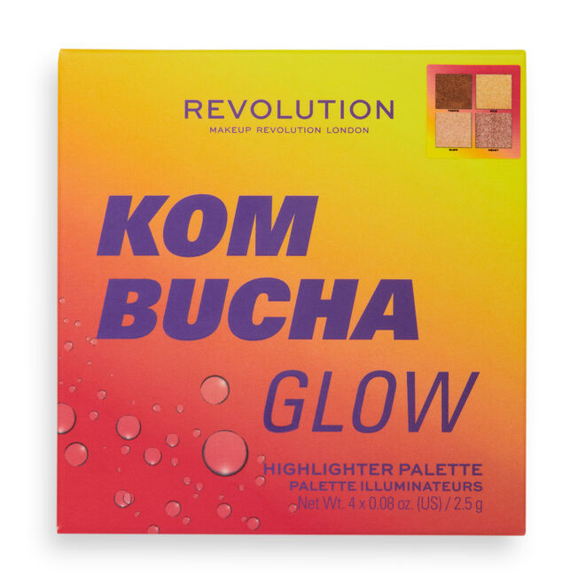 Makeup Revolution Hot Shot Kombucha Glow Highlighter Palette