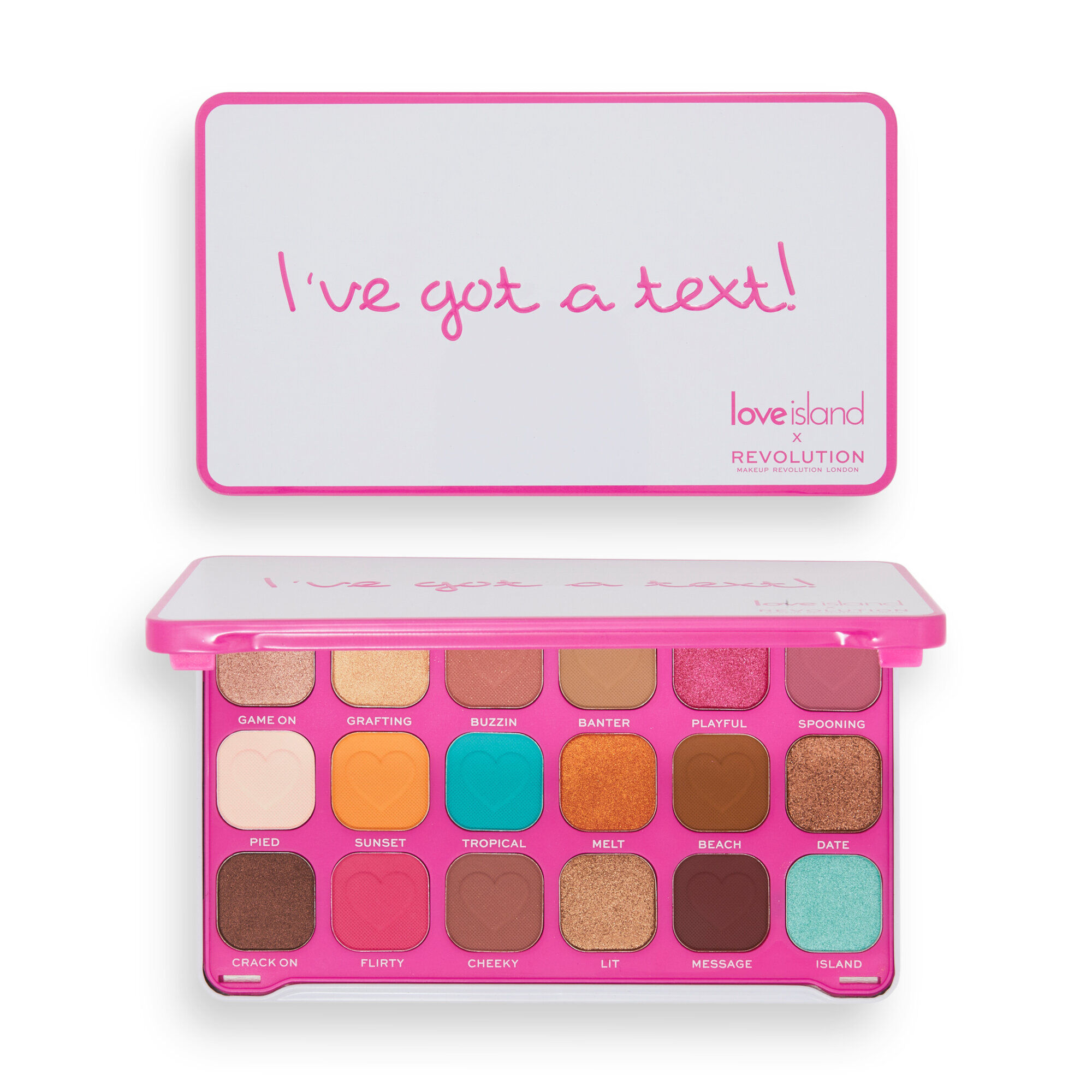 Love Island x Makeup Revolution I've Got a Text Forever Flawless Eyeshadow Palette