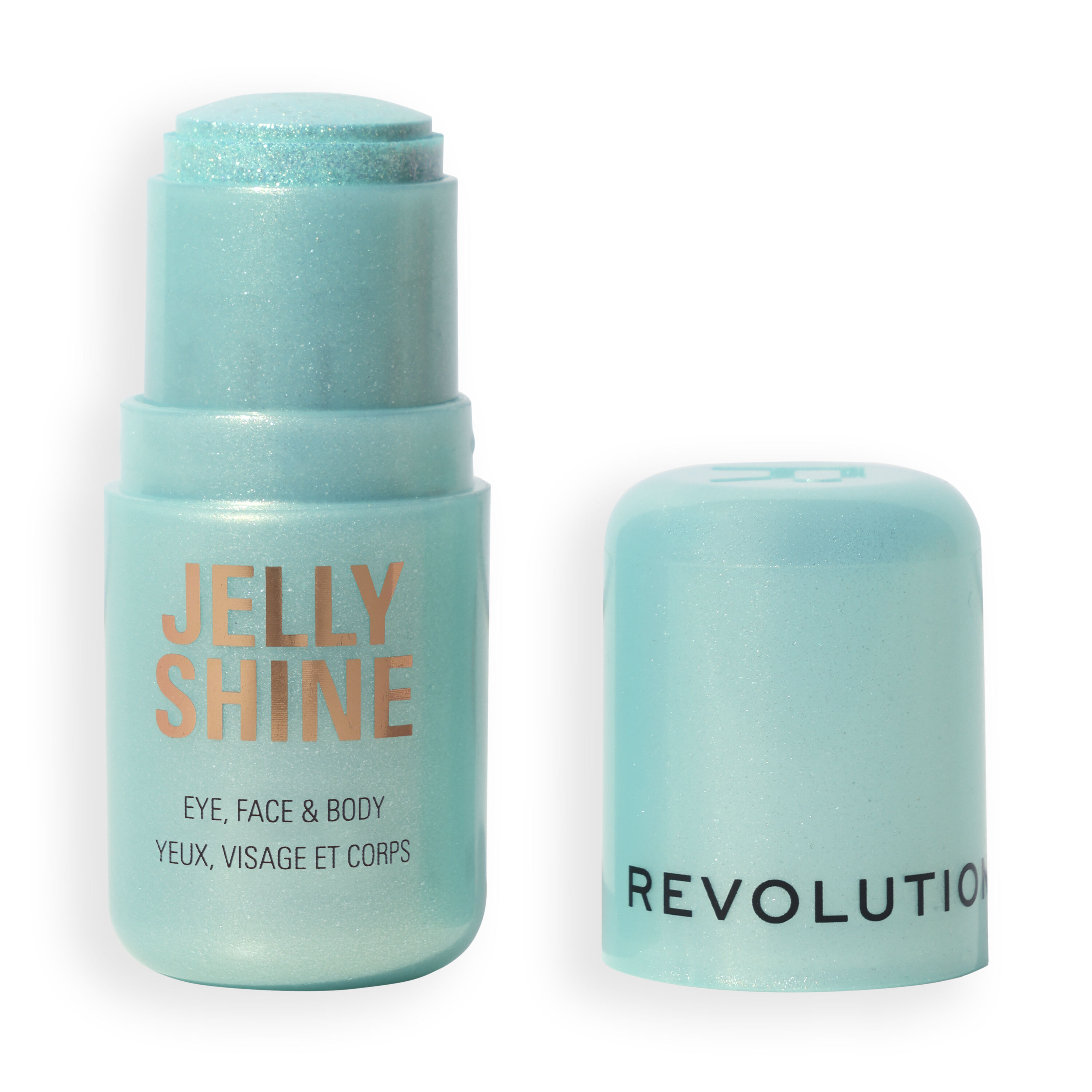 Revolution Jelly Shine Eye, Face & Body Highlight Stick Mermaid Green